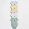 Baby First Favorites bodysuit i ekologisk bomull (5-pack)