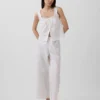 Broderade pyjamasbyxor