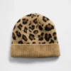 CashSoft-mössa med leopardmönster för barn