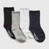 Crew-strumpor för småbarn (4-pack)