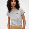 Gap × Victoria Beckham T-shirt i ekologisk bomull med logotyp