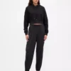 GapFit Tech Joggingbyxor med hög midja och dragkedja i nederkanten