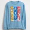 Grafisk T-shirt för barn med spelmotiv