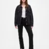 Högmidjade, smala raka Jeans i 90-talsstil