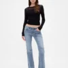 Lågmidjade, långa och smala Jeans