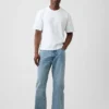 Lösa bootcut-Jeans