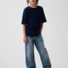 Lösa jeans för barn i 90-talsstil