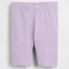 Mix & Match-cykelshorts i ribbad bomull för Baby & Småbarn