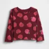 Mix & Match-T-shirt med neddragna axlar för Baby & Småbarn