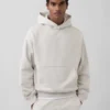 Oversized-hoodie i tjockt tyg för vuxna