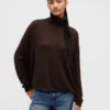 Oversized polotröja i pointelle