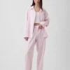 Pyjamasbyxor i poplin
