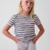 Randig T-shirt för barn