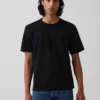T-shirt för vuxna i tjockt tyg med avslappnad passform