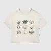 T-shirt med olika valpmotiv för småbarn