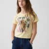 T-shirt med tryck för barn