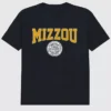T-shirt med University of Missouris universitetsvapen