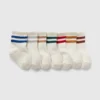 Varsity Stripe Quarter Crew-strumpor för Baby & Småbarn (7-pack)
