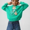 Vintagesoft-hoodie i avslappnad passform för Baby & Småbarn