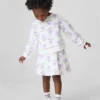 Vintagesoft-set med blommig skort för Baby & Småbarn