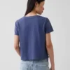 100 % bomull, äkta krympt T-shirt