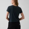 100 % bomull, äkta krympt T-shirt
