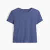 100 % bomull, äkta krympt T-shirt