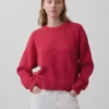 100 % bomull, oversized kort tröja