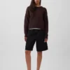 100 % bomull, oversized kort tröja