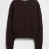100 % bomull, oversized kort tröja