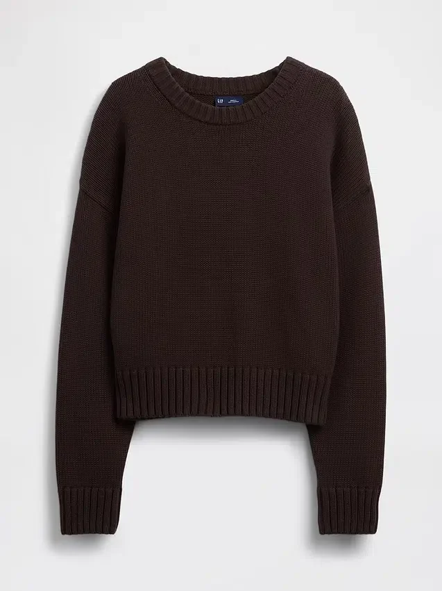 100 % bomull, oversized kort tröja