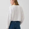 100 % bomull, oversized, kort tröja i amerikansk stil