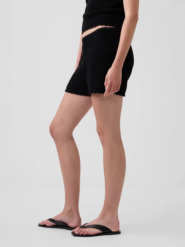 100 % bomull, virkade, bekväma Shorts