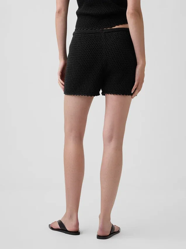 100 % bomull, virkade, bekväma Shorts