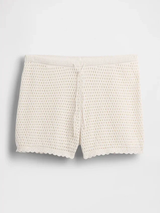 100 % bomull, virkade, bekväma Shorts