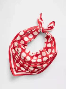 100 % siden, överdimensionerad bandana