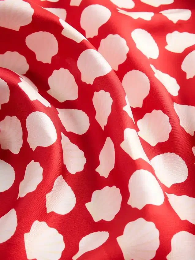 100 % siden, överdimensionerad bandana