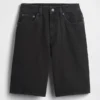 11" långa jeansshorts med medelhög midja