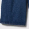 11" långa jeansshorts med medelhög midja