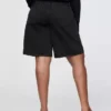 11" Långmodiga jeansshorts med medelhög midja
