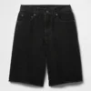 11" Långmodiga jeansshorts med medelhög midja
