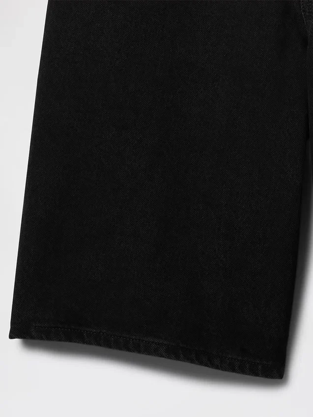 11" Långmodiga jeansshorts med medelhög midja