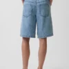11" Mid Rise Ultrasoft Easy Stripe Longline-jeansShorts