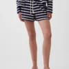 3,5" avslappnade shorts i frotté
