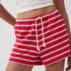 3,5" avslappnade shorts i frotté