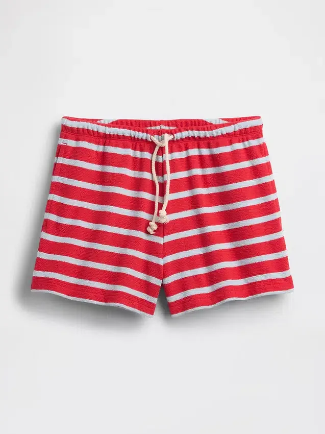 3,5" avslappnade shorts i frotté