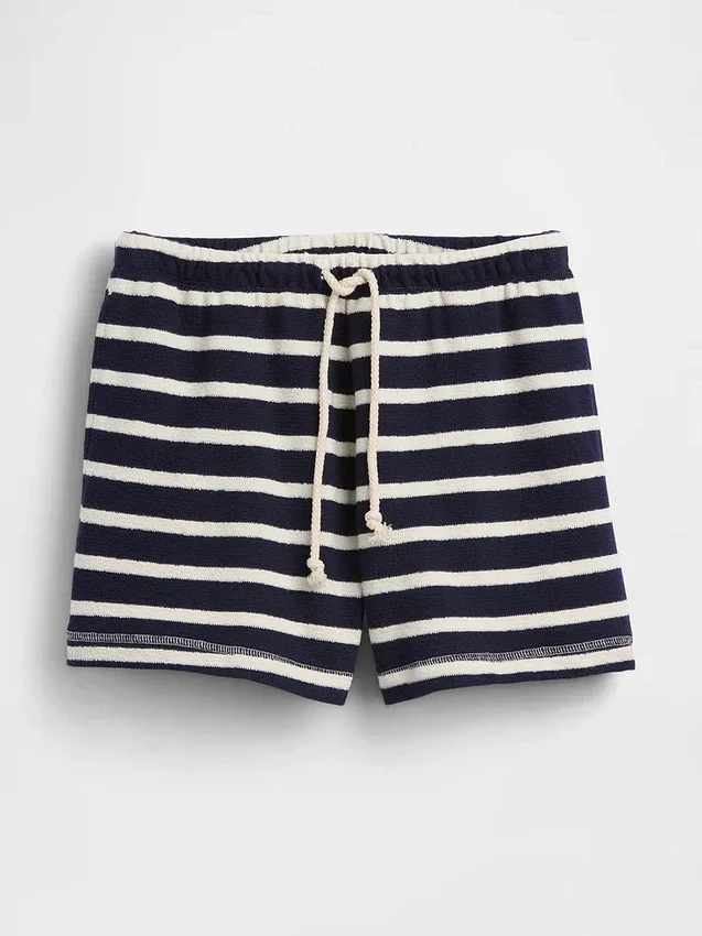 3,5" avslappnade shorts i frotté