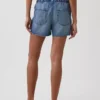 3,5” Lågt sittande, bekväma jeansshorts