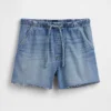 3,5” Lågt sittande, bekväma jeansshorts