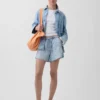 3,5” ultramjuka, lågt sittande, bekväma jeansshorts